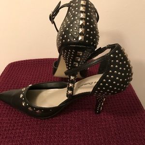 Super Hott!!! Black Studded High Heels